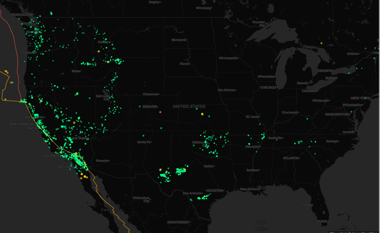 U.S. Historical Seismicity